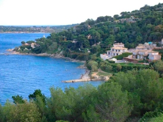 Une crique près de Sainte Maxime